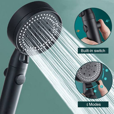 4-in-1 Multi-Functional High-Pressure Shower